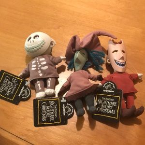 Vintage Lock, Shock and Barrel Stuffed Dolls